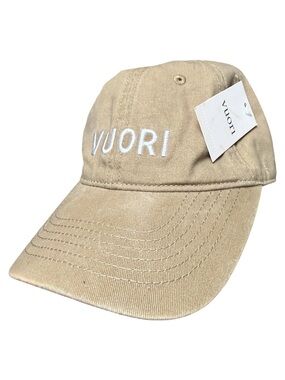 NWT Vuori Dad Hat Cap Strapback Casual Preppy Classic Summer Beach Sport Logo